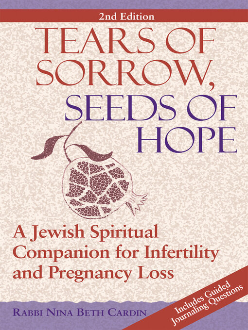 Title details for Tears of Sorrow, Seed of Hope () by Rabbi Nina Beth Cardin - Available